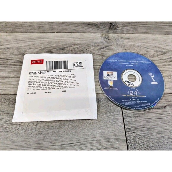 PRO EDITING PROCESS 24 Series Kiefer Sutherland-Journeys Below The Line Netflix - Picture 1 of 3